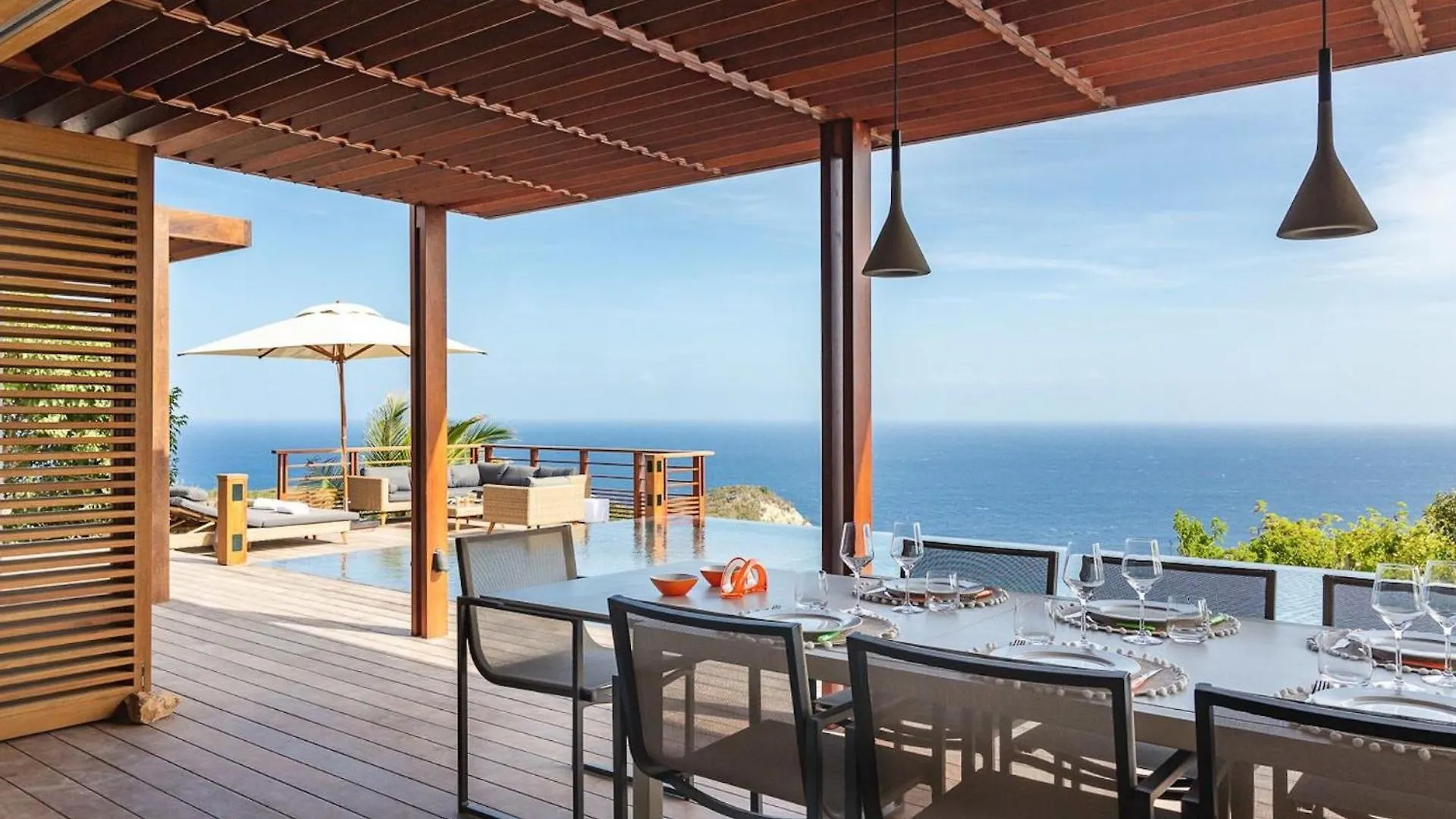Luxury Villa with Ocean View in Lurin Gustavia Saint Barthelemy